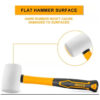INGCO HRUH8308 High Quality Rubber Hammer AS249 - Image 2