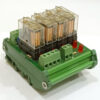 OMRON G2R-1 HYW-04RA1P 24V/DC 4-Channel Interface Relay Module Rail Mount R19
