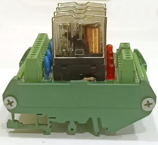 OMRON G2R-1 HYW-04RA1P 24V/DC 4-Channel Interface Relay Module Rail Mount R19 - Image 3