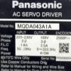 PANASONIC 400w (0.4kw) MQDA043A1A AC Servo Driver SD461 - Image 3