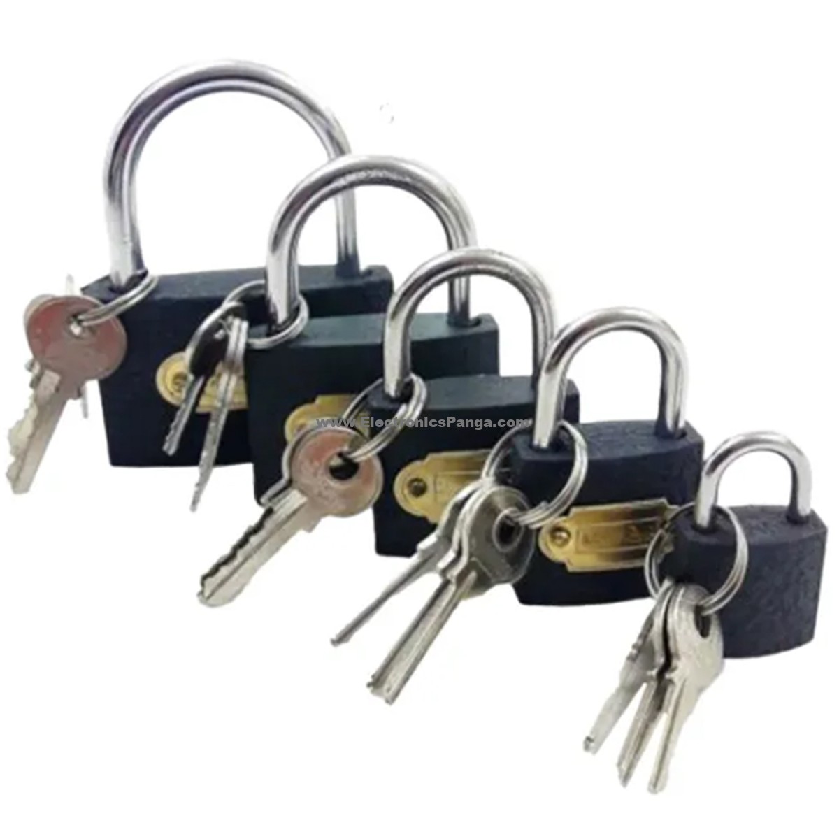 Tri-Circle 20, 25, 32, 38, 50, 63mm High Quality Iron Pad lock AS284