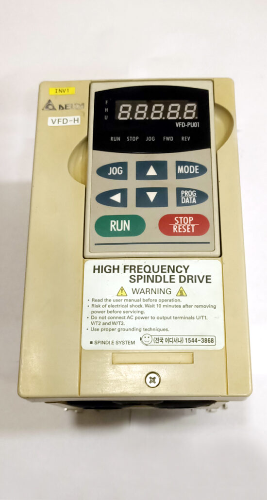 Delta 3.7kw (3700w) VFD037H23A 220V 2000Hz Inverter NR13 - Image 2