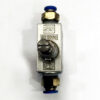 SC2000 One Way Flow Control Valve with Two 9mm Pneumatic Contactor N241 - Image 3