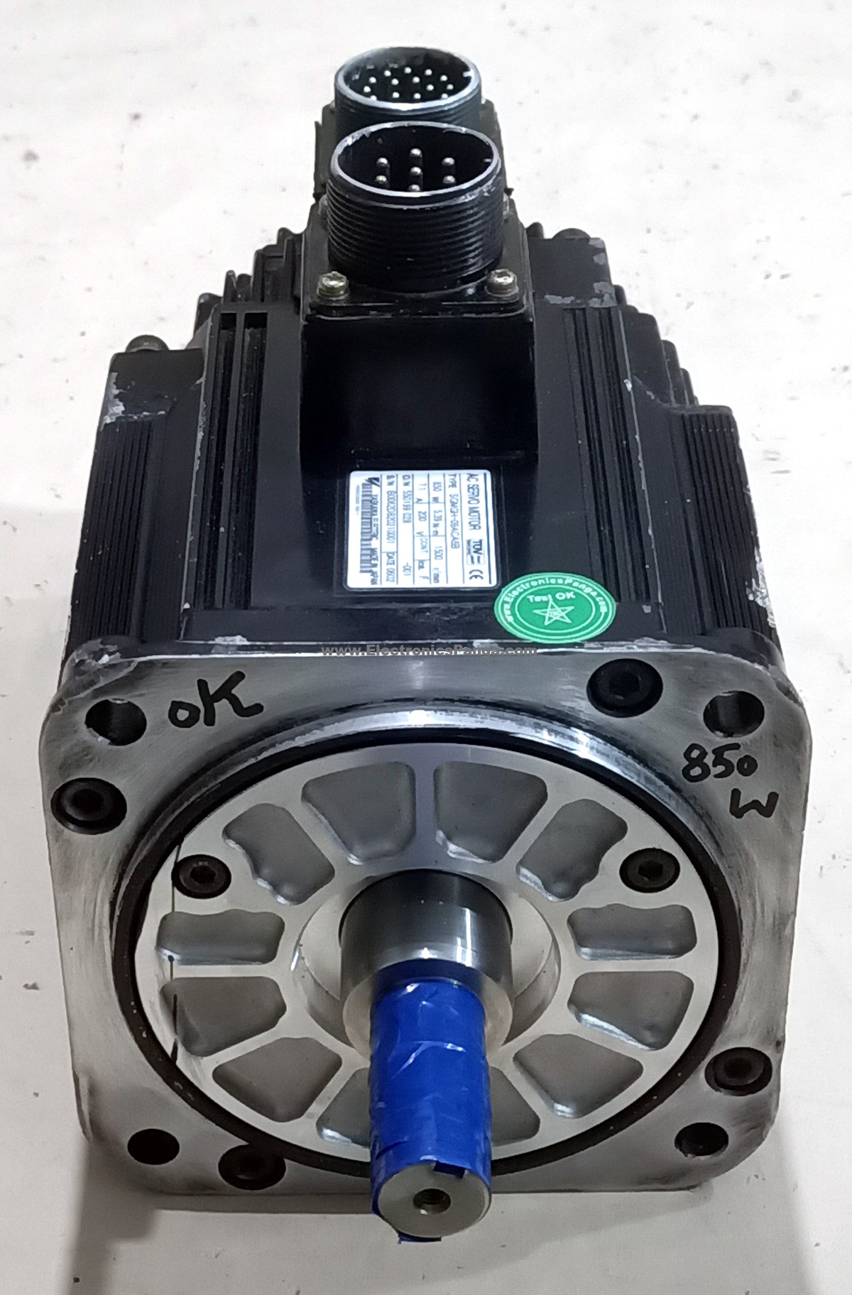 YASKAWA 850w (0.85kw) SGMGH-09ACA6B AC Servo Motor SM423 - Image 4