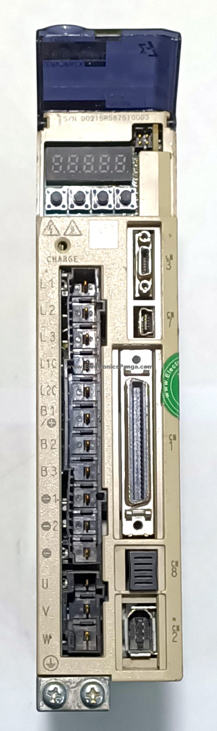 YASKAWA Sigma-7 400w (0.4kw) SGM7J-04AFA61 AC Servo Motor + SGD7S-2R8A00A Driver MD164 - Image 9