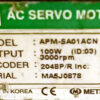 METRONIX 100w (0.1Kw) APM-SA01ACN AC Servo Motor SM444 - Image 2