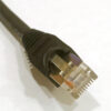 S6-L-T04-0.3 12inch Cat5e Shielded (STP) Black Servo Ethernet Network Cable W14 - Image 6