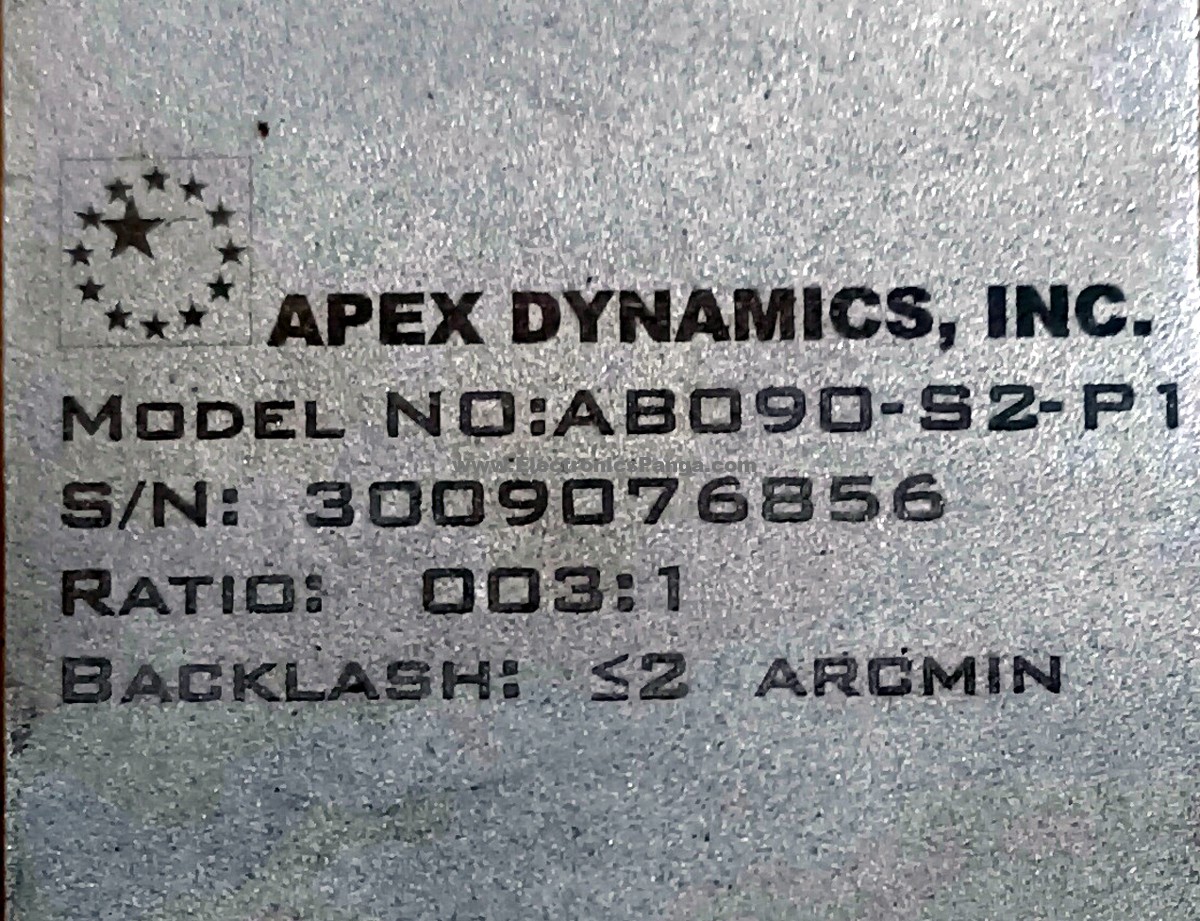 APEX DYNAMICS 3:1 Ratio AB090-S2-P1 Reducer Gearbox For Mitsubishi 1kw, 1.5kw G639 - Image 2
