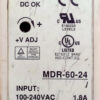 MEAN WELL MDR-60-24 24V 2.5A Single Output AC to DC Switching Power Supply P137 - Image 3