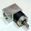 NEUGART 5:1 Ratio XWPLE060-005-SSSX3AC-Y6.35 Angle Reducer Gearbox For Nema23 Stepper Motor G661