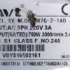 INVT 750w (0.75kw) SV-ML08-0R7G-2-1A0 AC Servo Motor SM539 - Image 2