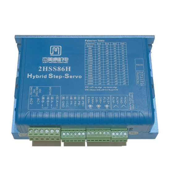 JMC 86J18118EC-1000-QS Nema34 Closed Loop Stepper Motor + 2HSS86H-A-5/24 Hybrid Step-Servo Drive SMD68 - Image 7