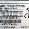 DELTA 750w (0.75kw) ASD-A2-0721-E AC Servo Driver SD737 - Image 3