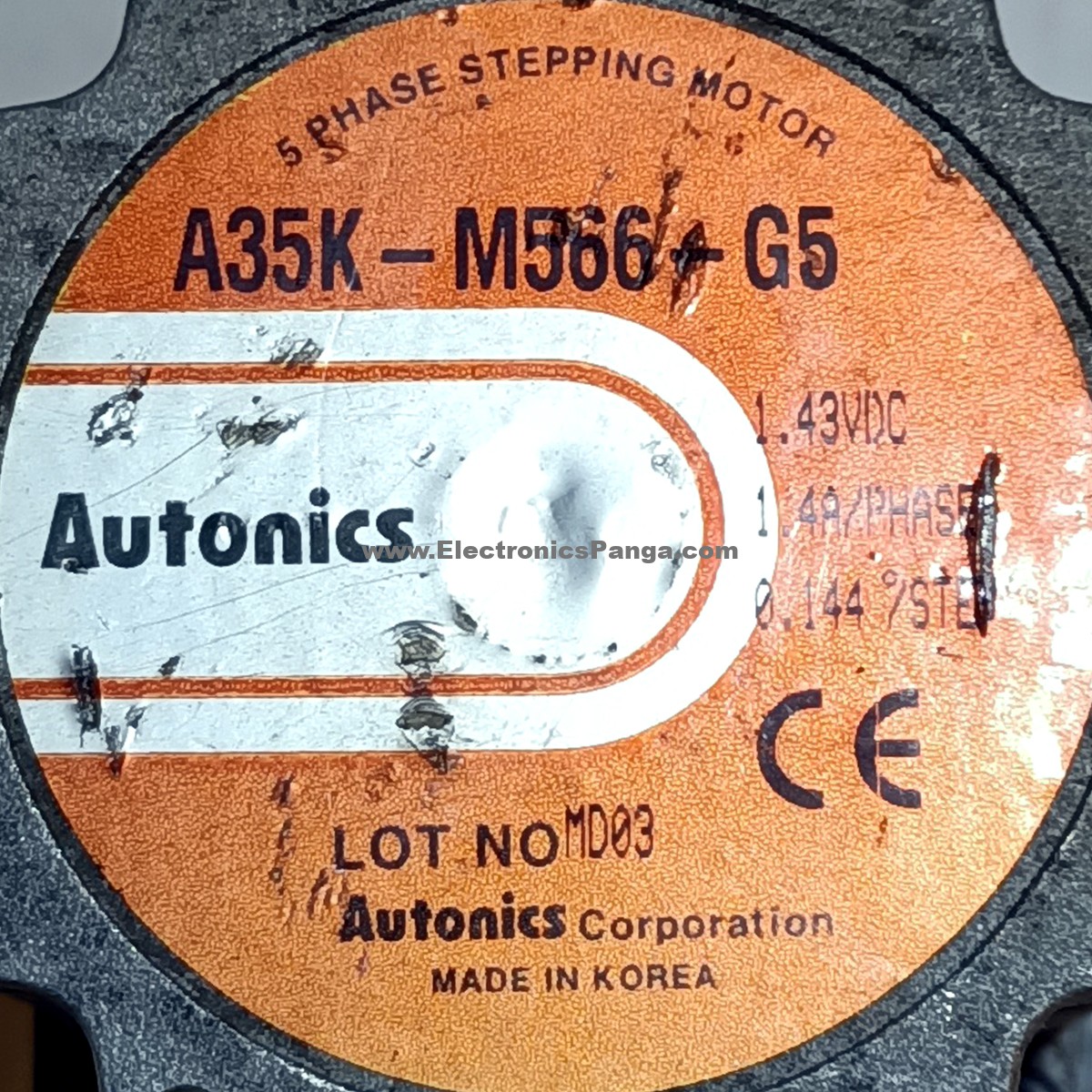 AUTONICS A35K-M566-G5 1.43V/DC 1.4A 5-Phase 5-wires 0.144°/Step ...