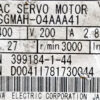 YASKAWA 400w (0.4kw) SGMAH-04AAA41 AC Servo Motor + SGDM-04ADA Driver MD260 - Image 3
