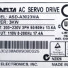 DELTA 3kw (3000w) ASD-A3023MA AC Servo Driver SD836 - Image 3