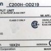 OMRON C200H-CN311 C200HW-BI081-V1 C200H-AD003 C200H-OD219 C200H-ID217 C200HW-PA204 Programmable Controller PLC Module PL139 - Image 7