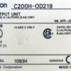 OMRON C200H-CN311 C200HW-BI081-V1 C200H-AD003 C200H-OD219 C200H-ID217 C200HW-PA204 Programmable Controller PLC Module PL139 - Image 8