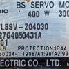 VELCONIC 400W (0.4KW) VLBSV-Z04030 BS Servo Motor SM658 - Image 2
