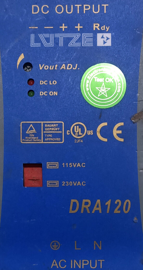 CHINFA DRA120-24FPB 24V 120W Single Output AC to DC Switching Power Supply P246 - Image 3