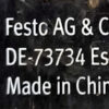FESTO EMMB-AS-40-01-SB 100w (0.1kw) AC Servo Motor SM695 - Image 3