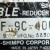 SHIMPO-NIDEC 9:1 Ratio VRKF-9C-400-Z Planetary Gearbox G819 - Image 2