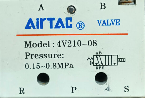 AIRTAC 4V210-08 2-Pieces Solenoid Valves Set with Base N280 - Image 2