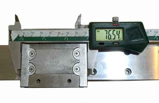 CNC CPC MR15W Single Linear Slide with Single Bearing 16inch Length SL-298 - Image 6