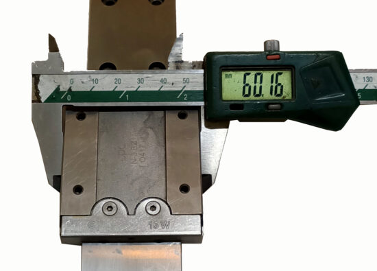 CNC CPC MR15W Single Linear Slide with Single Bearing 16inch Length SL-298 - Image 7