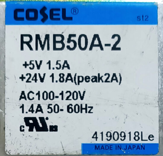 COSEL RMB50A-2 5V 1.5A 24V 1.8A Dual Output AC to DC Switching Power Supply P252 - Image 2