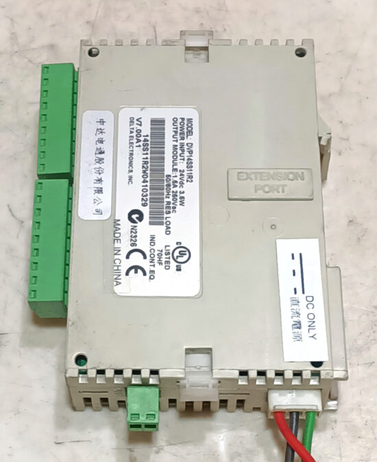 DELTA DVP14SS11R2 24V/DC 3.5W PLC Module PL185 - Image 5