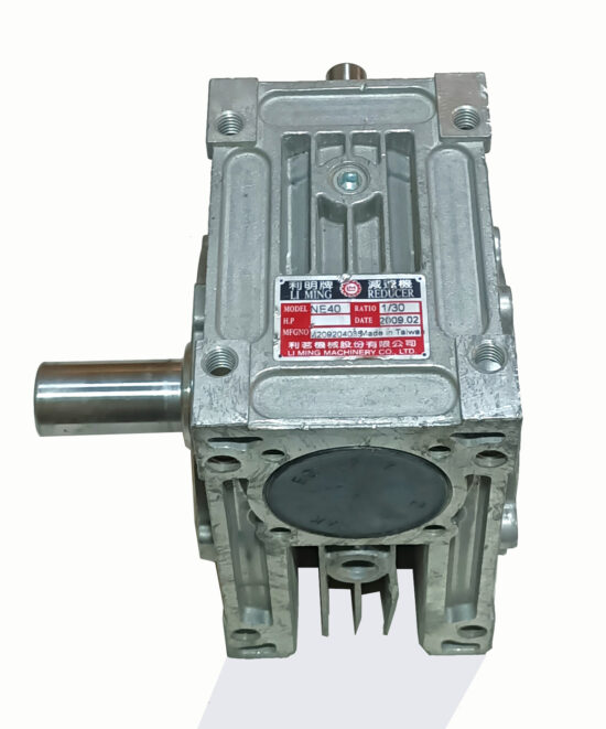 LI MING NE40 30:1 Ratio Shaft Type Worm Gearbox G908 - Image 7