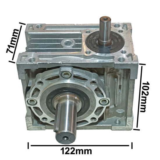 LI MING NE40 30:1 Ratio Shaft Type Worm Gearbox G908 - Image 3