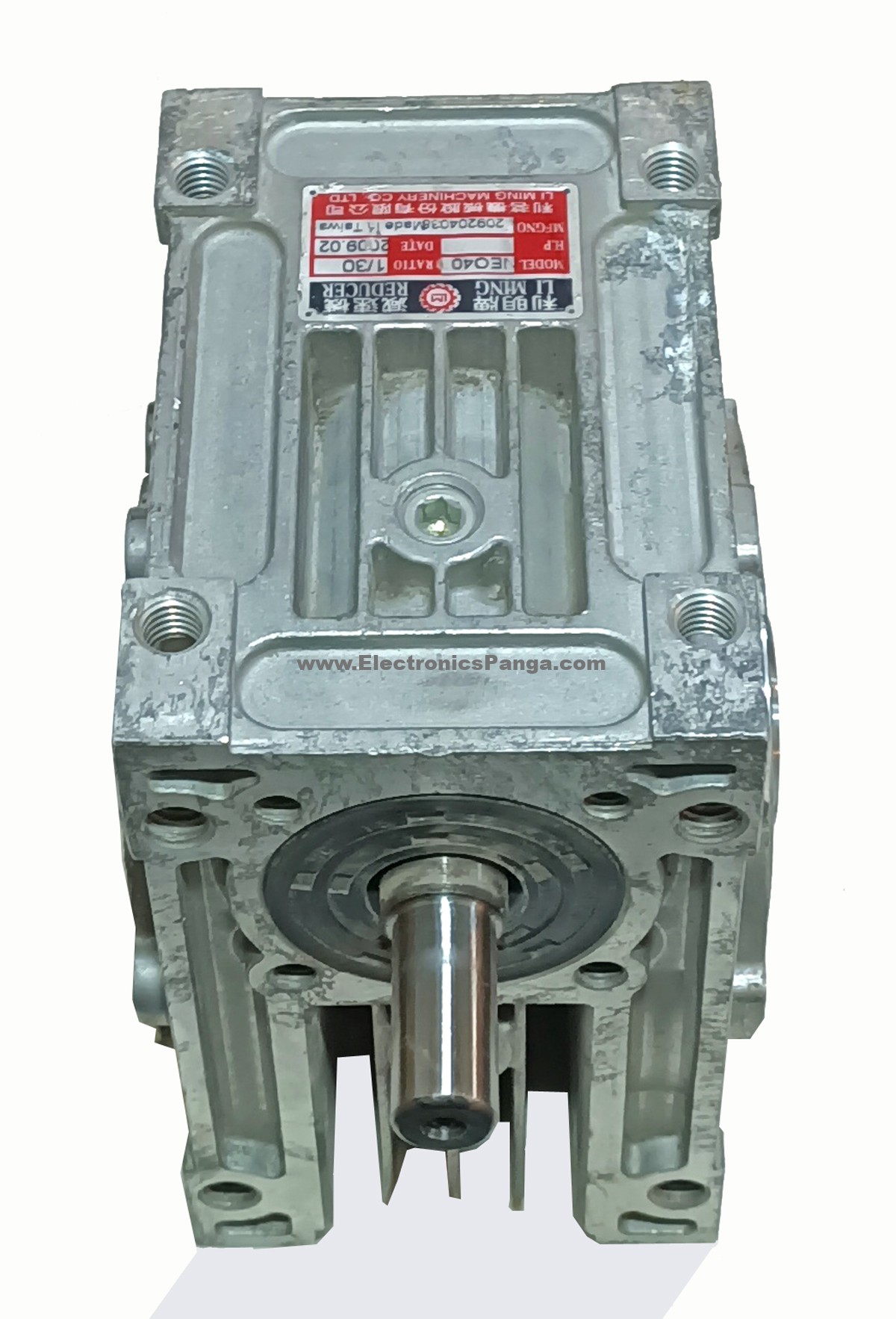 LI MING NEO40 30:1 Ratio Shaft Type Worm Gearbox G909 - Image 6