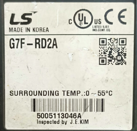 LS G7F-RD2A RTD Input PLC Extension Module PL174 - Image 3