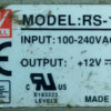 MEAN WELL RS-15-12 12V 1.3A Single Output AC to DC Switching Power Supply P262 - Image 2