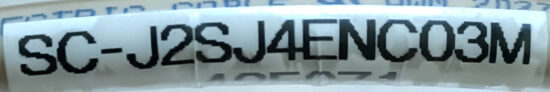 MITSUBISHI SC-J2SJ4ENC03M 12-Inch Encoder Conversion Cable W28 - Image 2