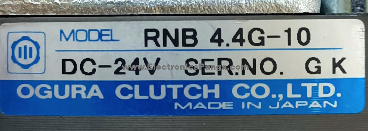OGURA CLUTCH RNB4.4G-10 24V/DC Magnetic Power Brake AS388 - Image 2