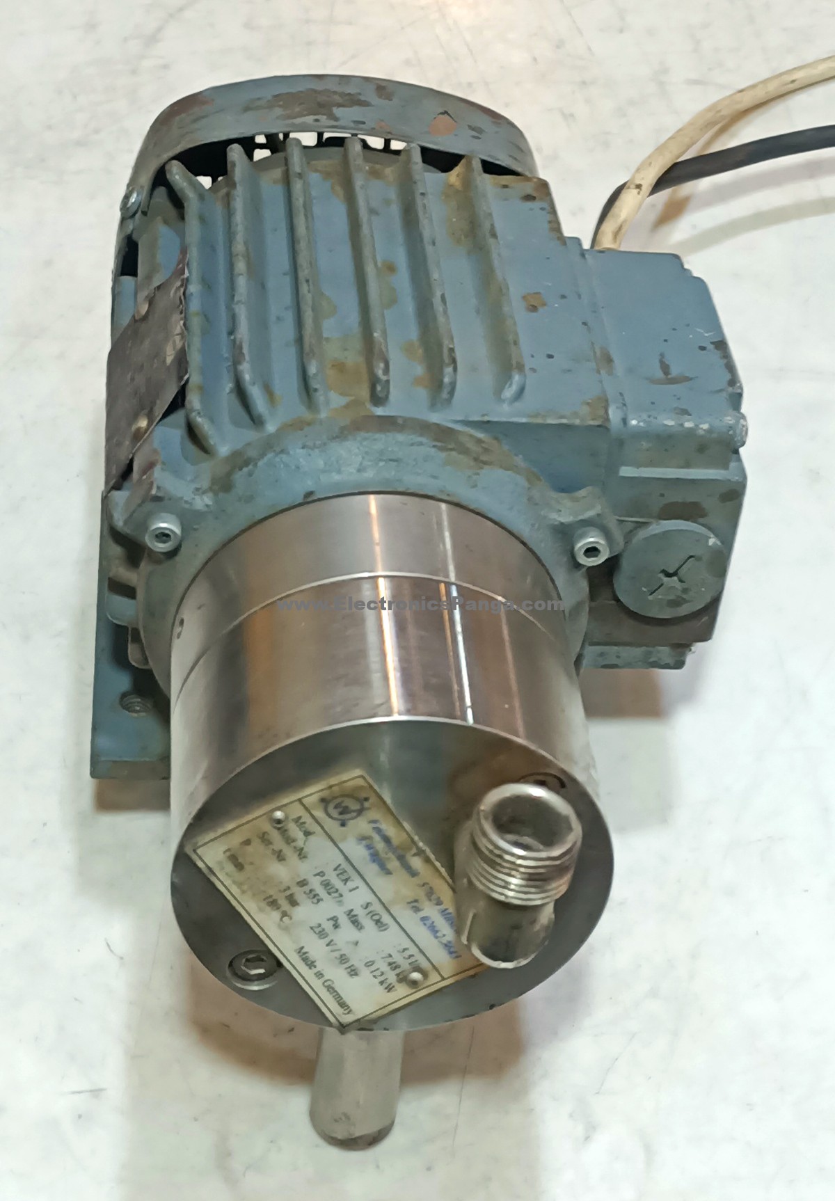 VEM MOTORS EB20RW-56-G-2-KR VEK1 0.12kw 230V 1.26A Single Phase Motor Pump DM109 - Image 5