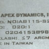 APEX DYNAMICS 20:1 Ratio AB115-S2-P2 Reducer Gearbox For 1kw 1.5kw Servo Motor G960 - Image 2