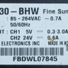 FINE SUNTRONIX VSF30-BHW 5V 3A 24V 0.6A Dual Output AC to DC Switching Power Supply P285 - Image 2