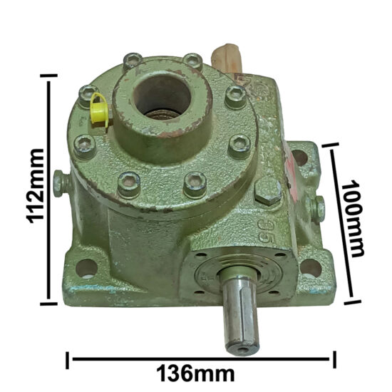 LM LI MING 20:1 Ratio VJ35 Double Input Shaft Type Worm Gearbox G930 - Image 3