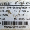 MEGMEET 0.4Kw (400W) SPM-SC10604MAK-N Ac Servo Motor SM757 - Image 2