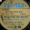 NMB 2410ML-05W-B30 24V/DC 0.08A 2-wires Cooling Fan AS451 - Image 2