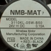 NMB-MAT 3110KL-05W-B50 24V/DC 0.15A 2-wires Cooling Fan AS455 - Image 2