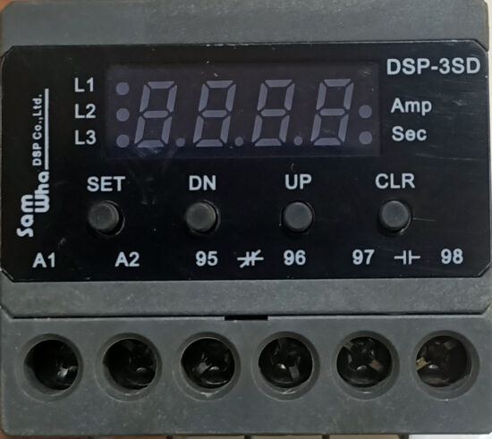 SAMWHA DSP-3SD-RG Digital Protection Relay R32 - Image 2