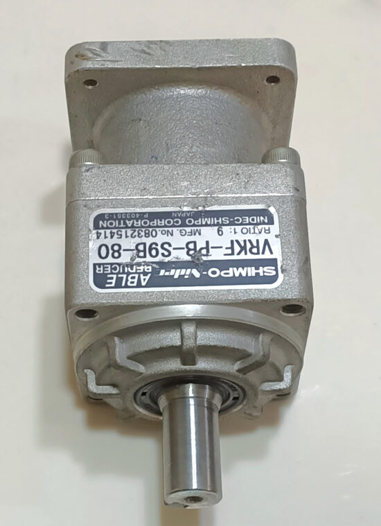 SHIMPO-Nidec 9:1 Ratio VRKF-PB-S9B-80 Able Reducer Gearbox G950 - Image 4