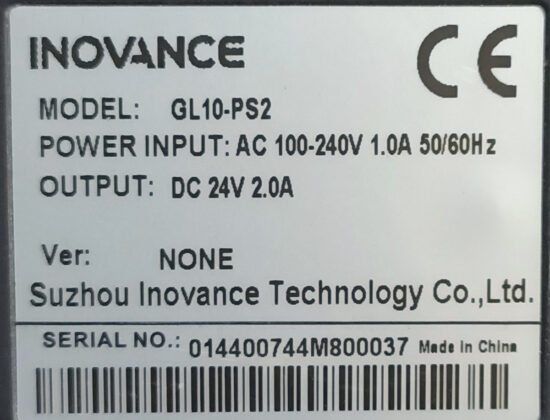 SUZHOU INOVANCE GL10-PS2 AM402-CPU1608TN GL10-0016ETN Programmable Controller PLC Module PL201 - Image 3