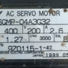 YASKAWA 400W (0.4Kw) SGMP-04A3G32 AC Servo Motor SM799 - Image 2