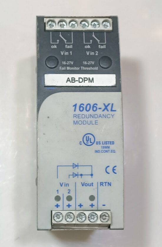 ALLEN-BRADLEY 1606-XLRED20-30 0.5V 30A Dual Redundancy Module P320 - Image 2